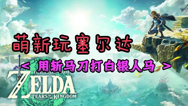 塞尔达王泪：有了用斩马刀，轻松打白银人马