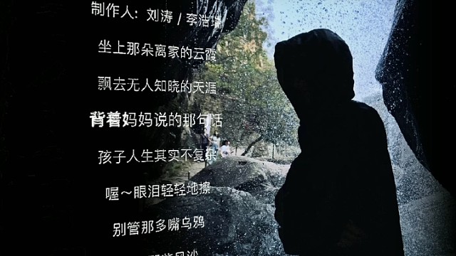 眼泪轻轻的擦，别管那多嘴乌鸦