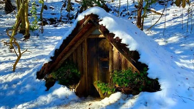 退伍老兵逆天设计地下木屋，哪怕天寒地冻，也像开了空调一样温暖