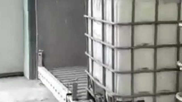 1000公斤IBC吨桶双头简易桶装机_化肥桶装机