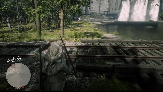 这传说大角鹿真硬