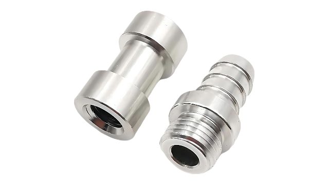 工丂7075航空铝合金圆柱宝塔接头