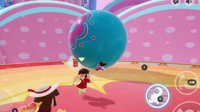 你这球怎么还带拐弯儿的！【元梦之星x蜡笔小新】