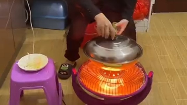 没煤气了。还好有这个