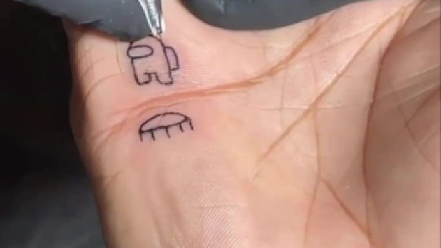 现在流行掌上“养宠”？整活大师亲自操刀人手一个迷你纹身，还会怦怦直跳