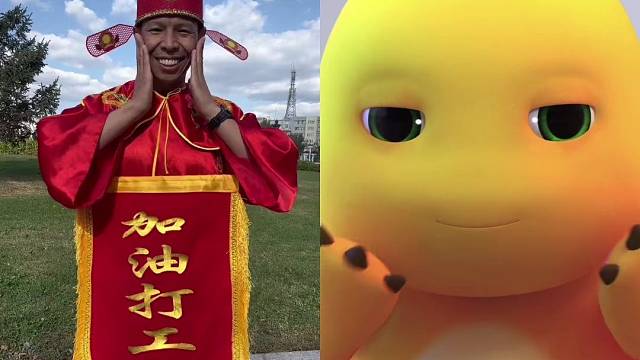 开心时刻，奶龙，拍肚子舞