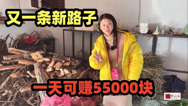 5毛一斤，一天赚55000元，教你一个新路子，从5毛变15元赚更多！