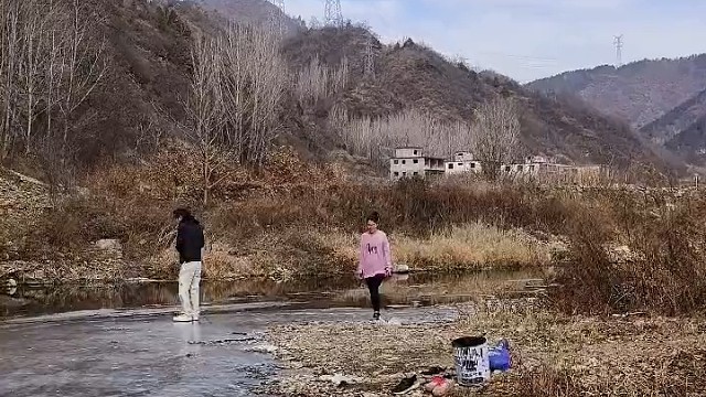 头一次听见冰会叫