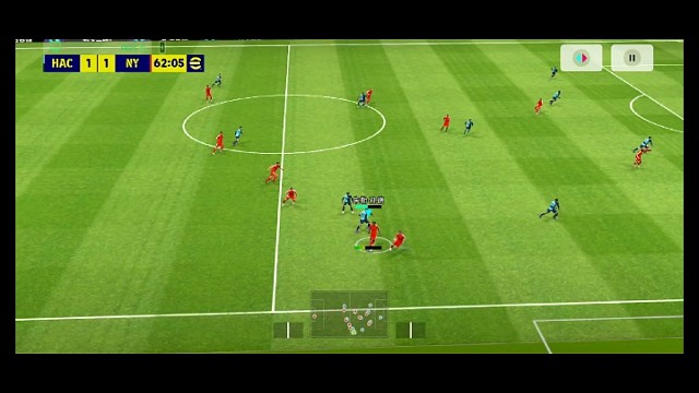 传空位轻推死角