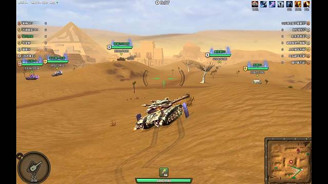 坦克大战  金死神再现7杀，啦啦啦～