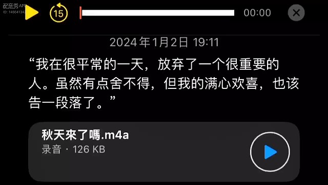 爱意随风起风，止意难平