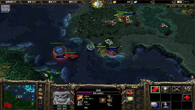 山岭巨人小小对线蓝猫细节双杀