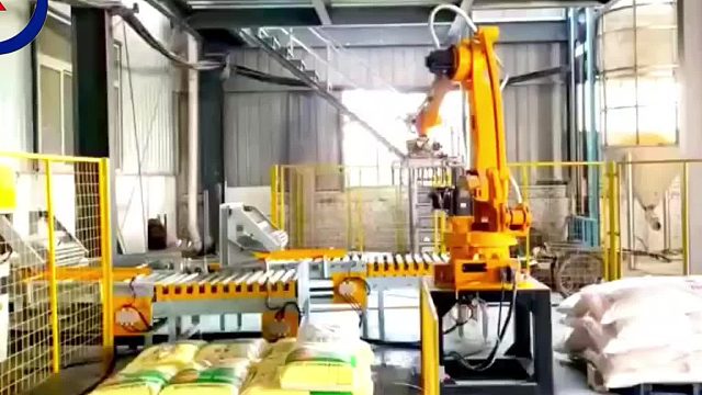 国产码垛机械手已经普及到各个工厂了吗，建材行业码垛机器人应用