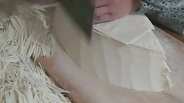 见识到了柳叶面的做法[耶]