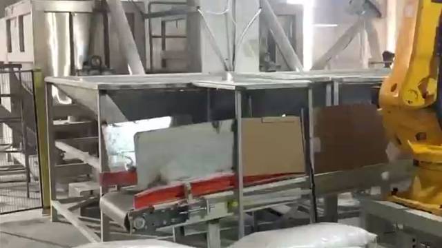 一起来瞧瞧关节机器人拆垛拆包机