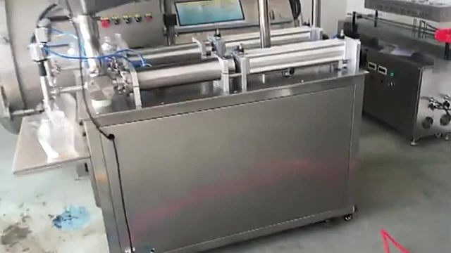 蓝莓酱分装线-10KG单头抽真空分装线