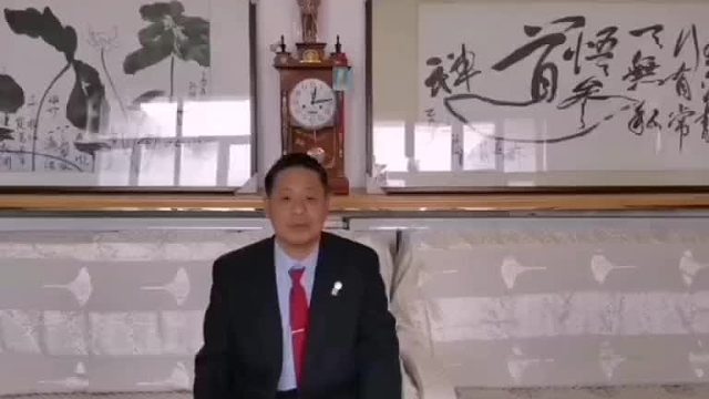 当代艺术家刘慧明向全国人民拜年了