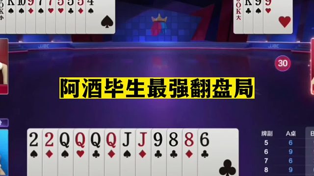 斗地主：阿酒毕生最强翻盘！第一战仙带头冲锋！一炮走红名震天下