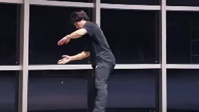 旋风三连踢 直接帅炸