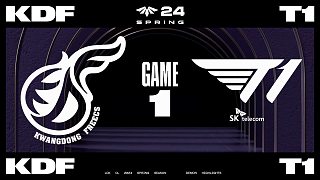 [LCKCL]【KDF vs T1】第一局速看丨2024LCKCL春季賽第一周第二日丨2024011