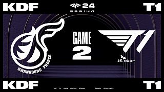 [LCKCL]【KDF vs T1】第二局速看丨2024LCKCL春季賽第一周第二日