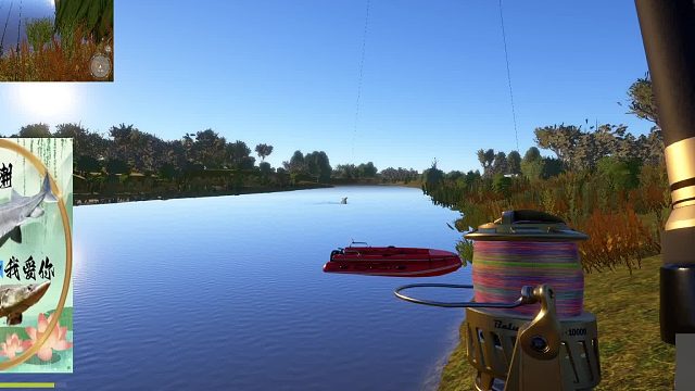 599星鳇上鱼的一瞬间