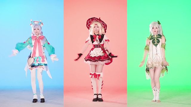 携三小只一起跳段舞祝大家新年快乐！