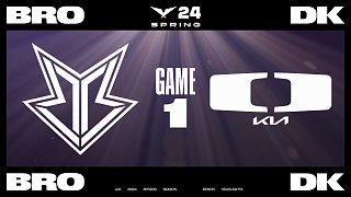 [LCK]【BRO vs DK】第一局速看丨2024LCK春季賽第一周第二日丨20240118