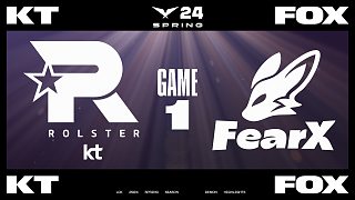 [LCK]【KT vs FOX】第一局速看丨2024LCK春季賽第一周第二日丨20240118