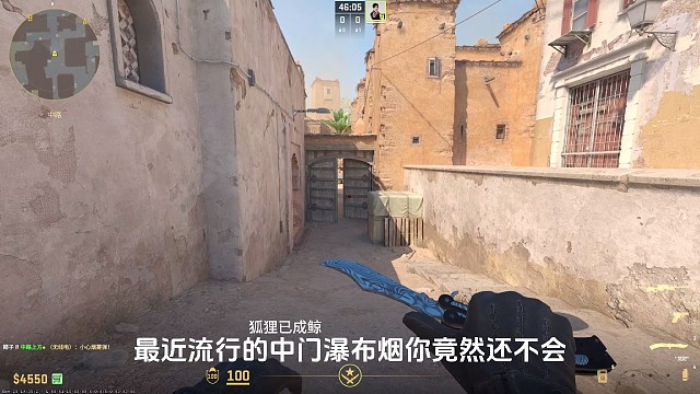 学会这三颗中门瀑布烟，三天轻松上魔王S，cs2道具教学