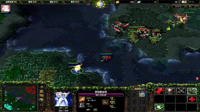 2级游走nec单杀中单5级神灵