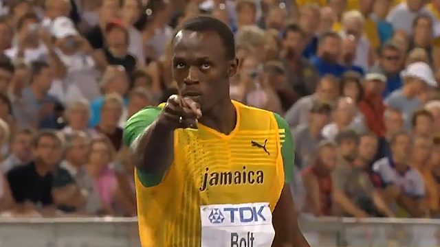 博尔特9秒58创造人类极限