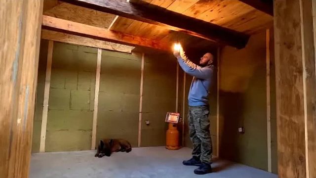 寒冬马上来临，退伍老兵大手笔装修荒野豪宅，内部设施逆天改造