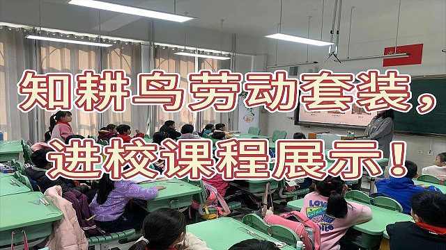 知耕鸟劳动盒子亮相文化东路小学，科技“台灯”的制作