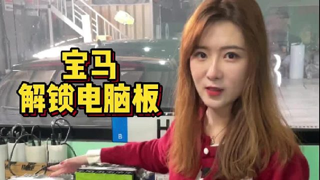 宝马解锁电脑板 今天到达7块电脑板 5个工作日完成邮寄解锁