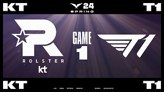 [LCK]【KT vs T1】第一局速看丨2024LCK春季賽第二周第三日丨20240126