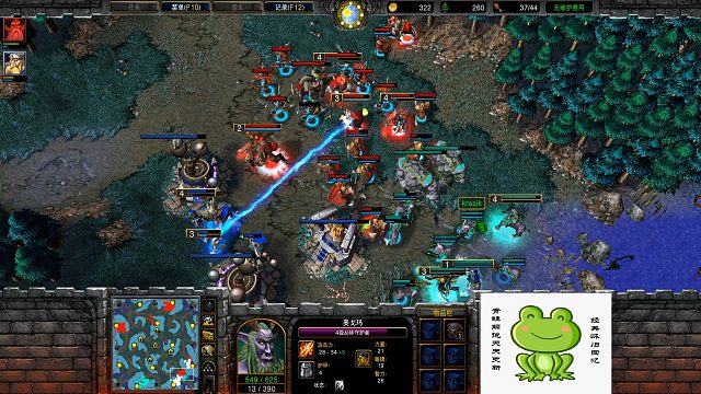 团战最重要的是前排战力 HawK Krasik VS Arma TGW