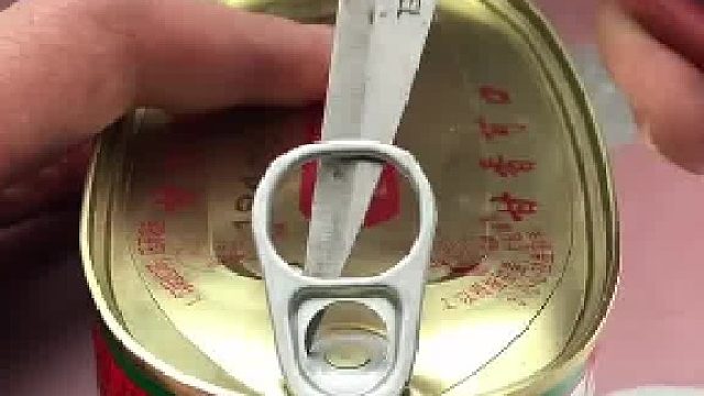 相信我，这样开罐头不伤手