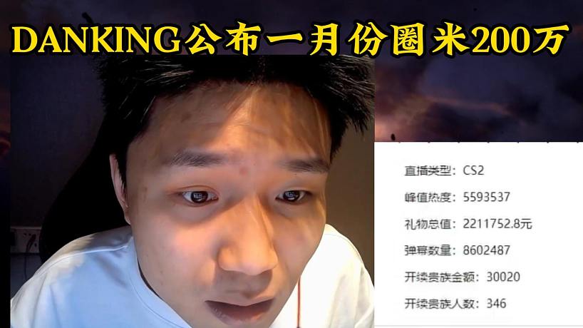 DANK1NG自爆一個(gè)月圈米200萬，難道真讓他圈到了？