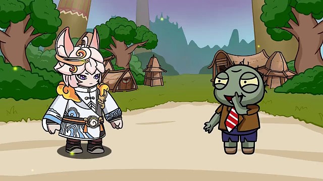 元梦之星：小鬼僵尸真的是诚信拜师吗？这都是陷阱啊！ #元梦之星  #植物大战僵尸 #僵尸 #游戏日常