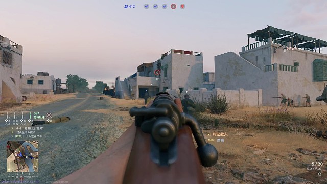 第一次打（从军）枪战游戏