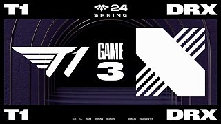 [LCK CL]【T1 vs DRX】第三局速看丨2024LCK CL春季賽第三周第一日