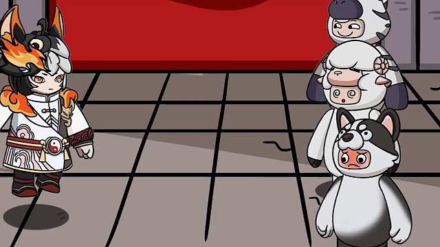 元梦之星：爱摸鱼的好好鸭，居然逆袭成最强星宝 #元梦之星  #好好鸭 #星宝  #这个游戏很好玩