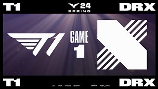 [LCK]【T1 vs DRX】第一局速看丨2024LCK春季賽第三周第二日丨20240201