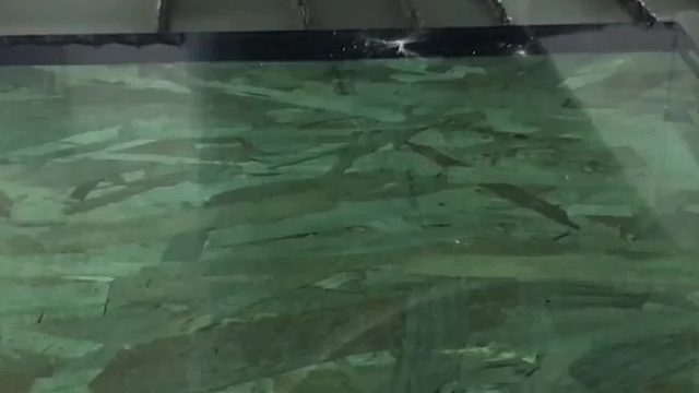 防弹玻璃遇到水刀会怎么样