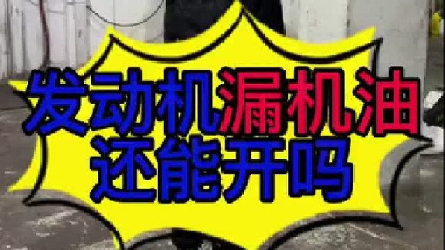 发动机漏油怎么维修？