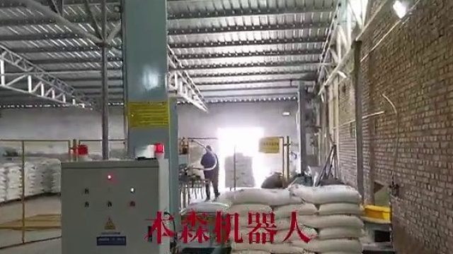 玉米颗粒码垛机器人 堆码机 码垛机