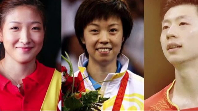 中国乒坛获得世界冠军数量排行榜