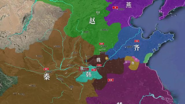 三维地图讲解大秦帝国崛起之——周朝灭亡
