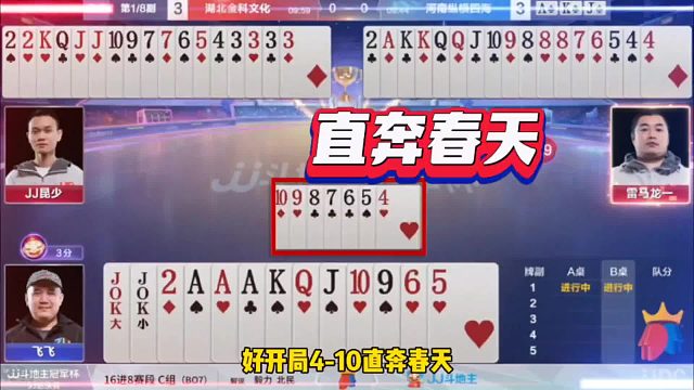 史上最倒霉的地主，手握天牌直奔春天，结果被反春！